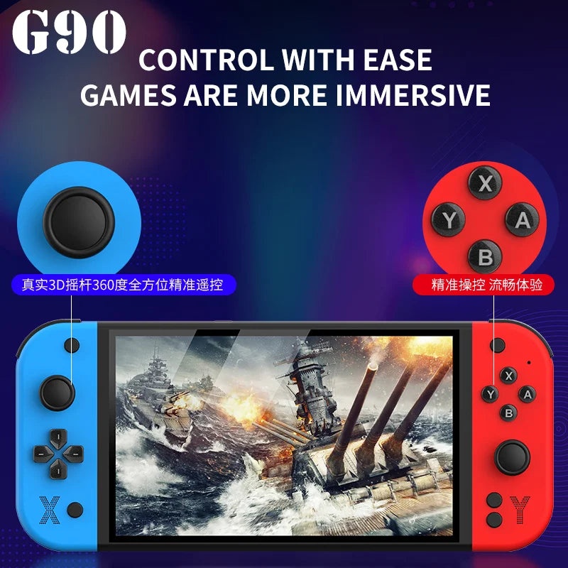 G90 retro handheld console product image