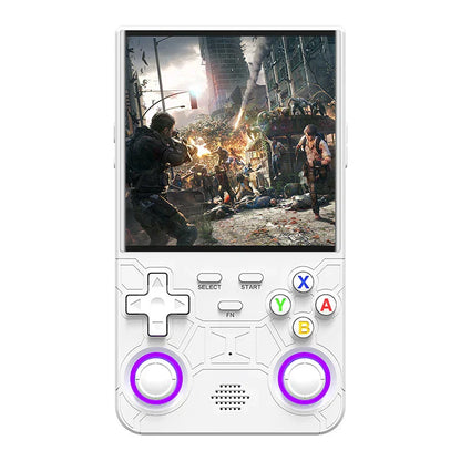 R36 Ultra white handheld console front view
