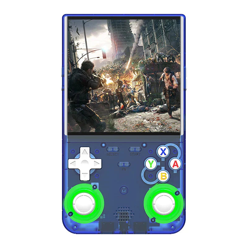 R36 Ultra black handheld console front view