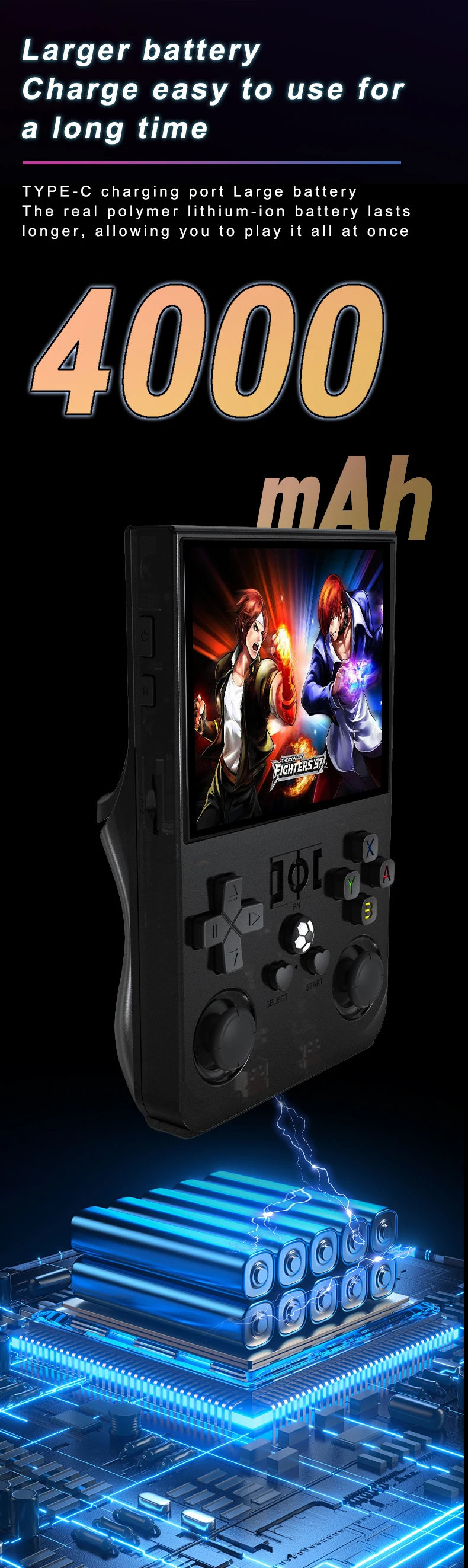 R36PRO Retro Handheld Video Game Console