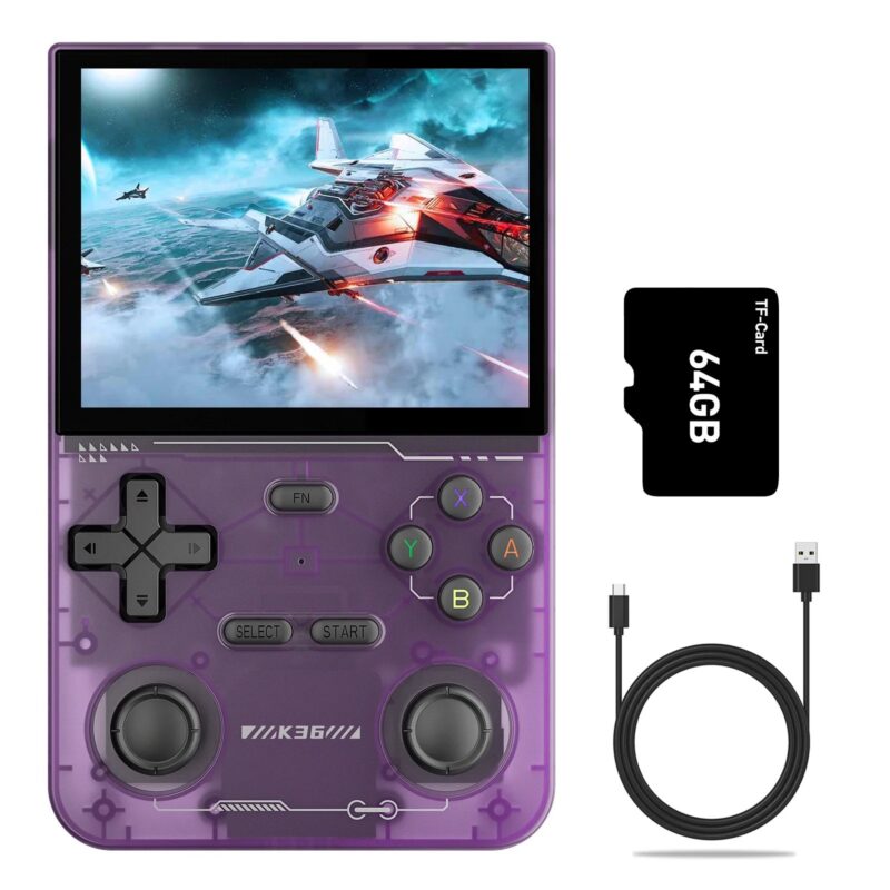 K36 Retro Handheld Game Console