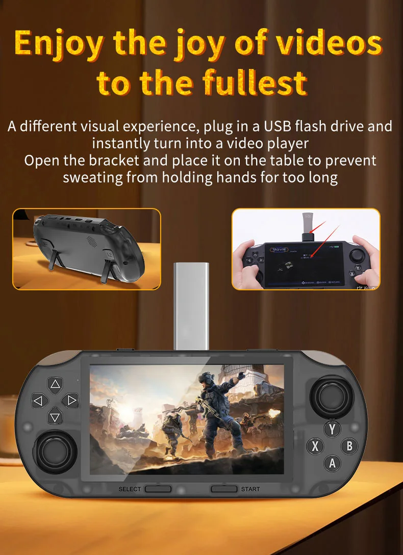 SF3000 HD Retro Handheld Game Console