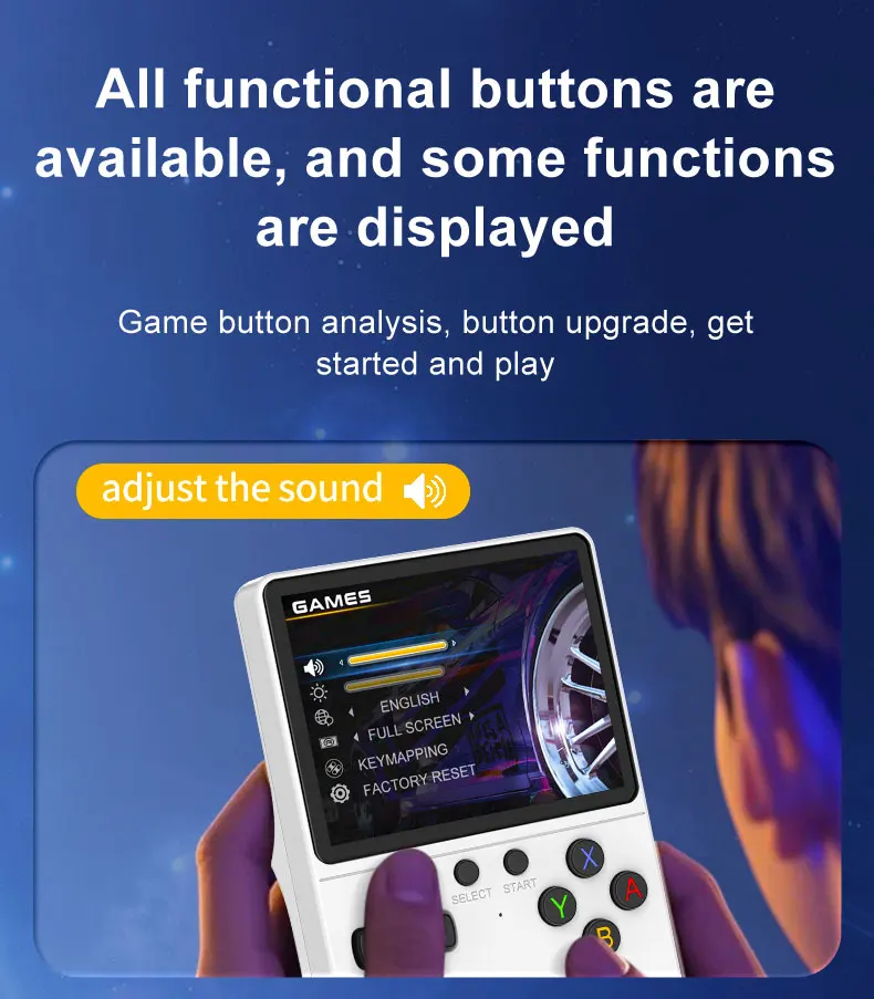 R40 Retro Handheld Game Console