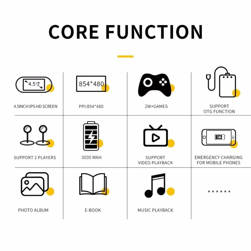 SF3000 Handheld Retro Game Console