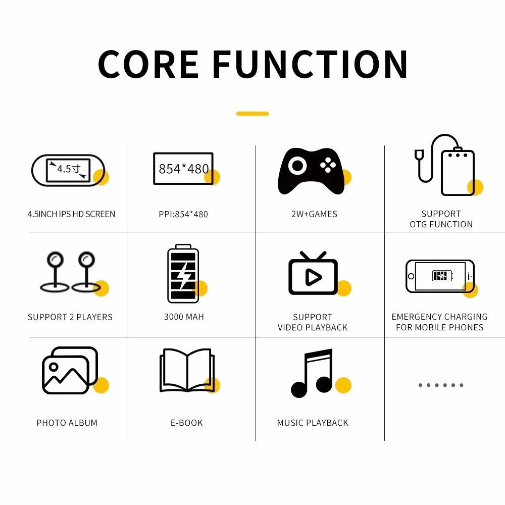 SF3000 Handheld Retro Game Console
