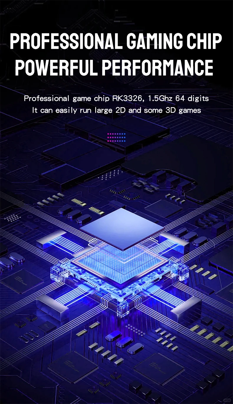 RX6H Retro Handheld Game Console
