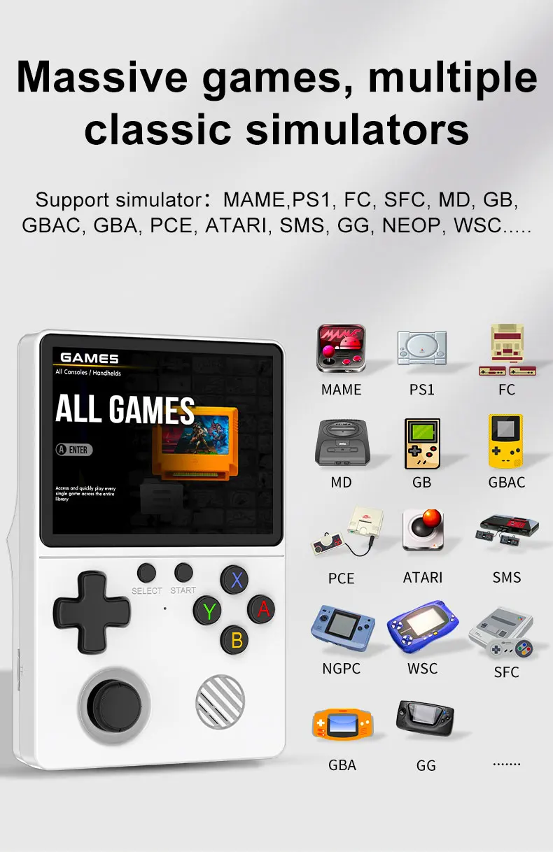 R40 Retro Handheld Game Console