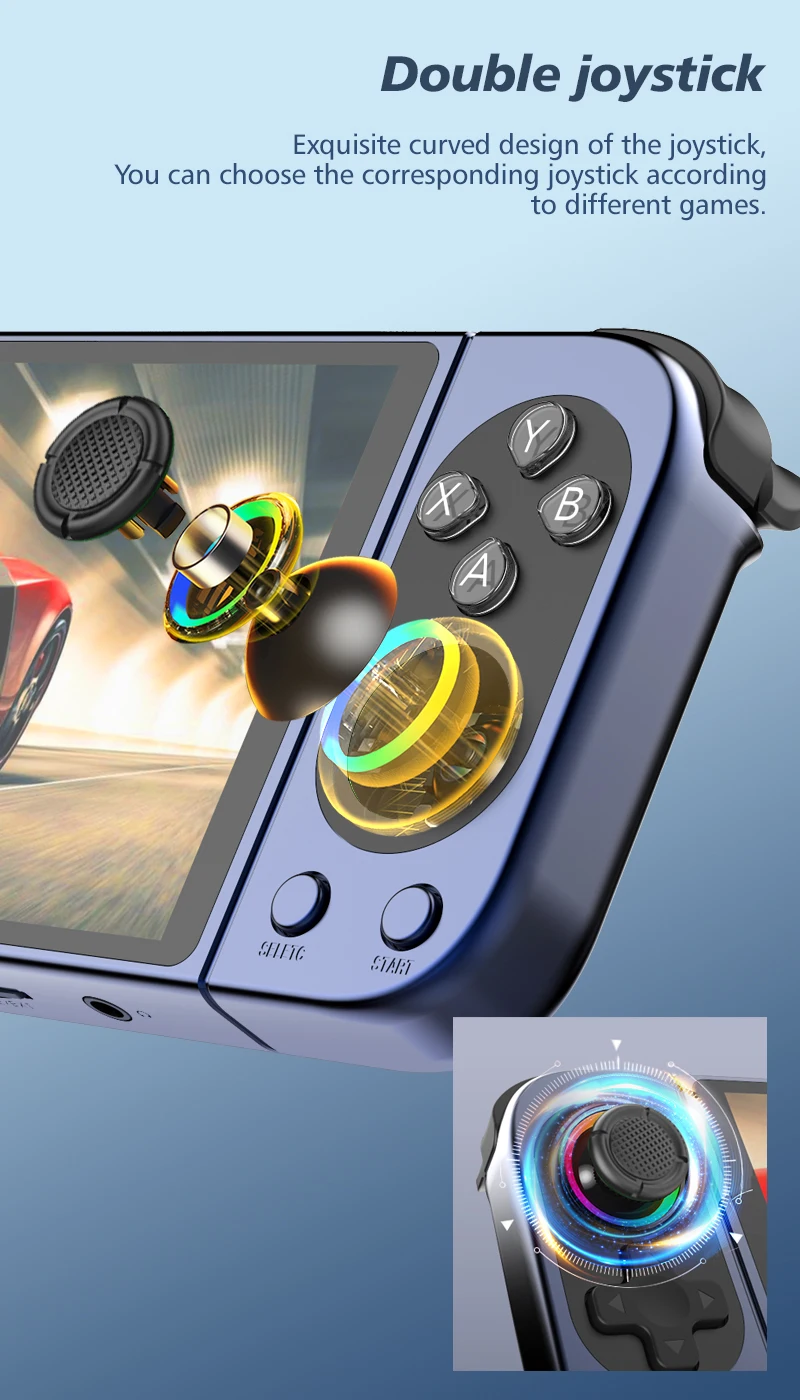 D-50 Plus Retro Handheld Console