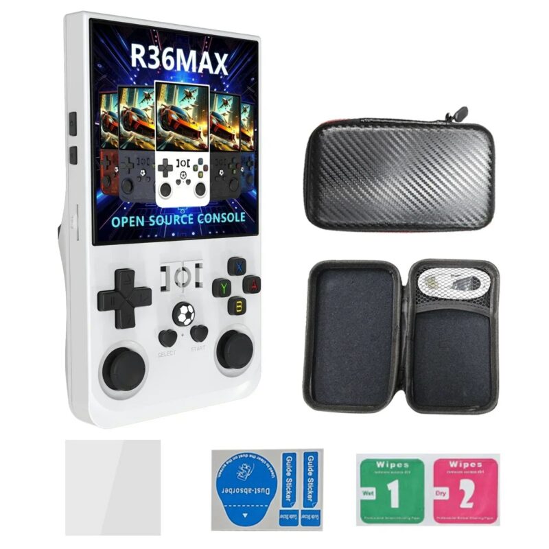 R36 Max Retro Handheld Game Console