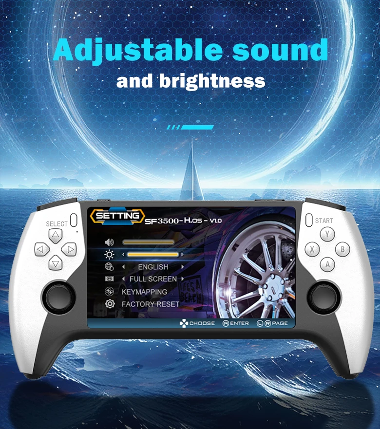 SF3500 Retro Handheld Game Console