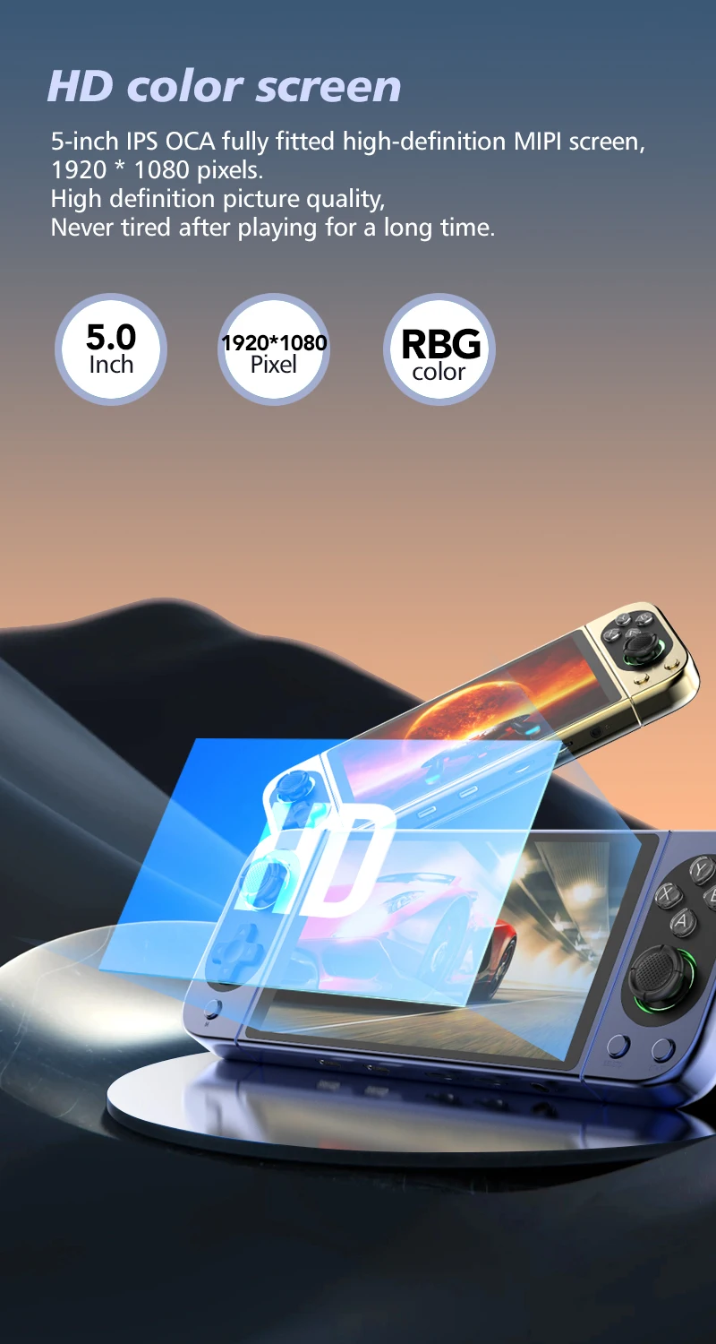 D-50 Plus Retro Handheld Console