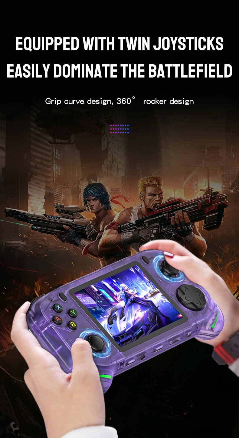 RX6H Retro Handheld Game Console