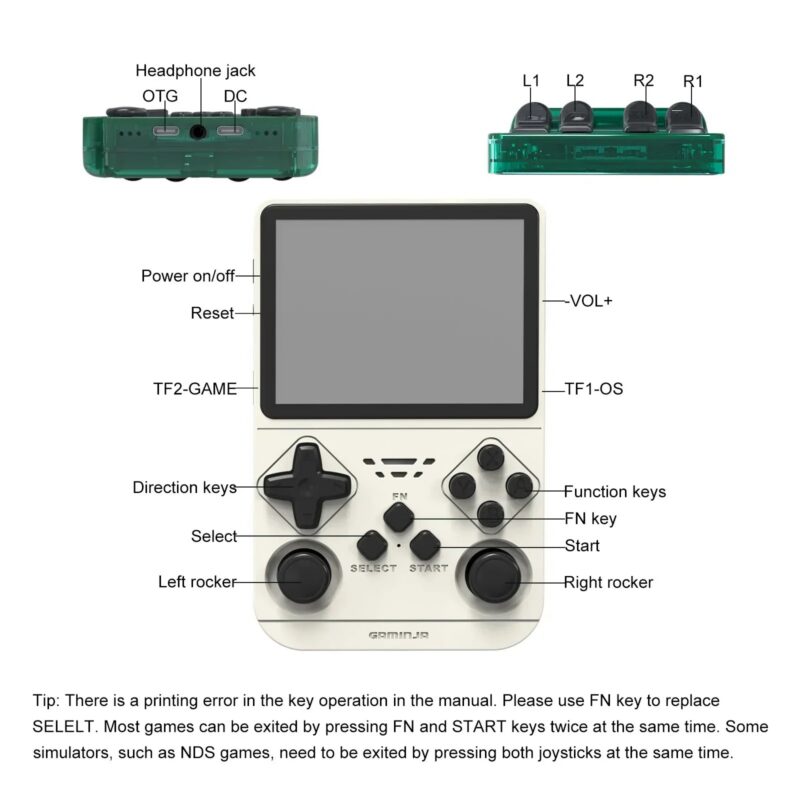 ANS15 Retro Handheld Game Console