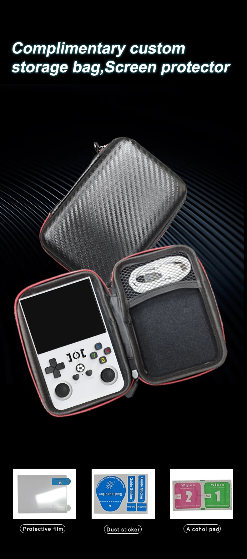 R36PRO Retro Handheld Video Game Console