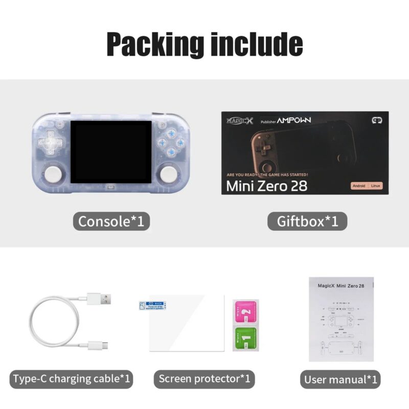 Zero 28 Mini Retro Game Console