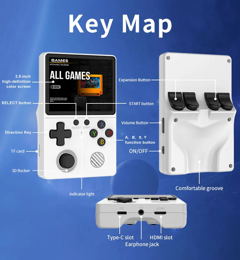 R40 Retro Handheld Game Console