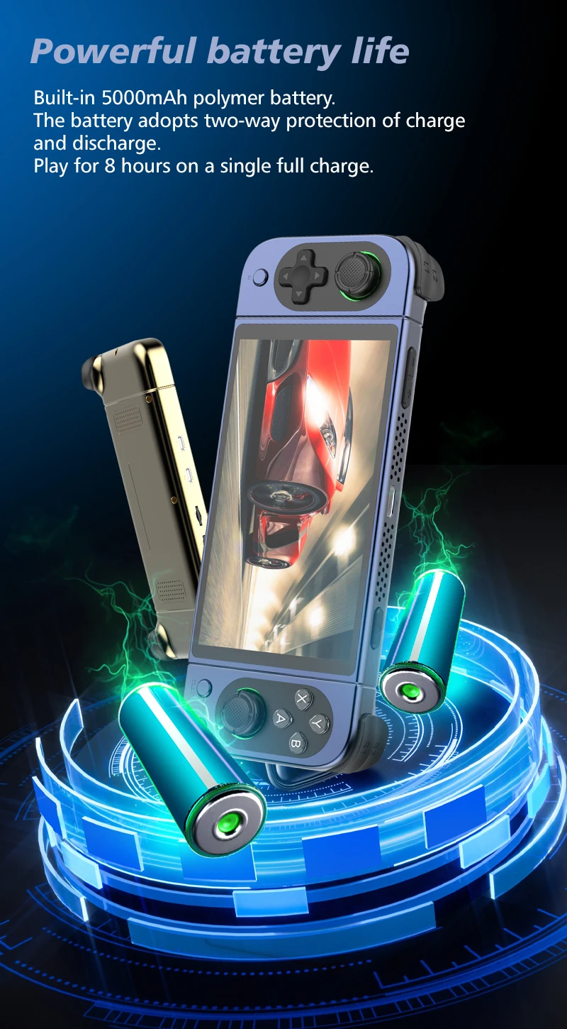 D-50 Plus Retro Handheld Console