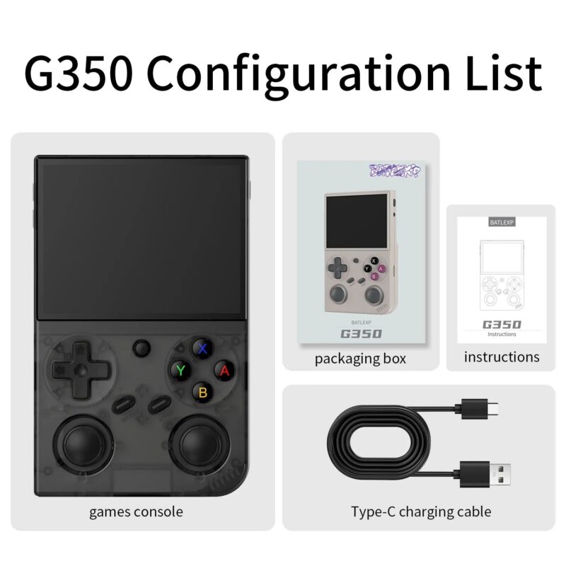 G350 Retro Handheld Console - 3.5-inch IPS Pick