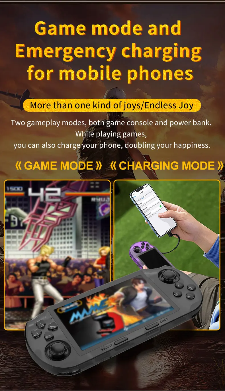 SF3000 HD Retro Handheld Game Console