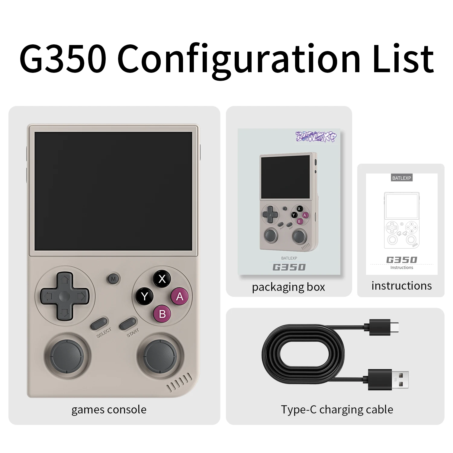 G350 Retro Handheld Linux Console