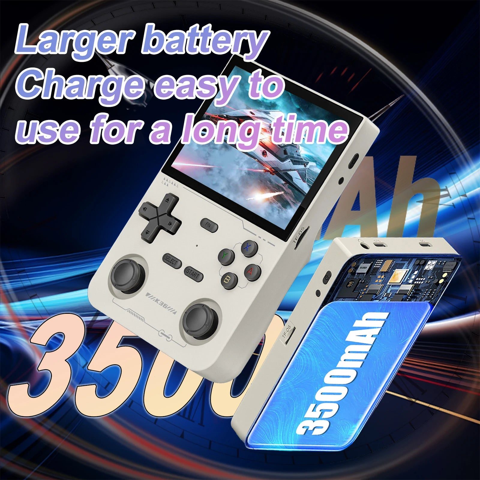 K36 Retro Handheld Game Console