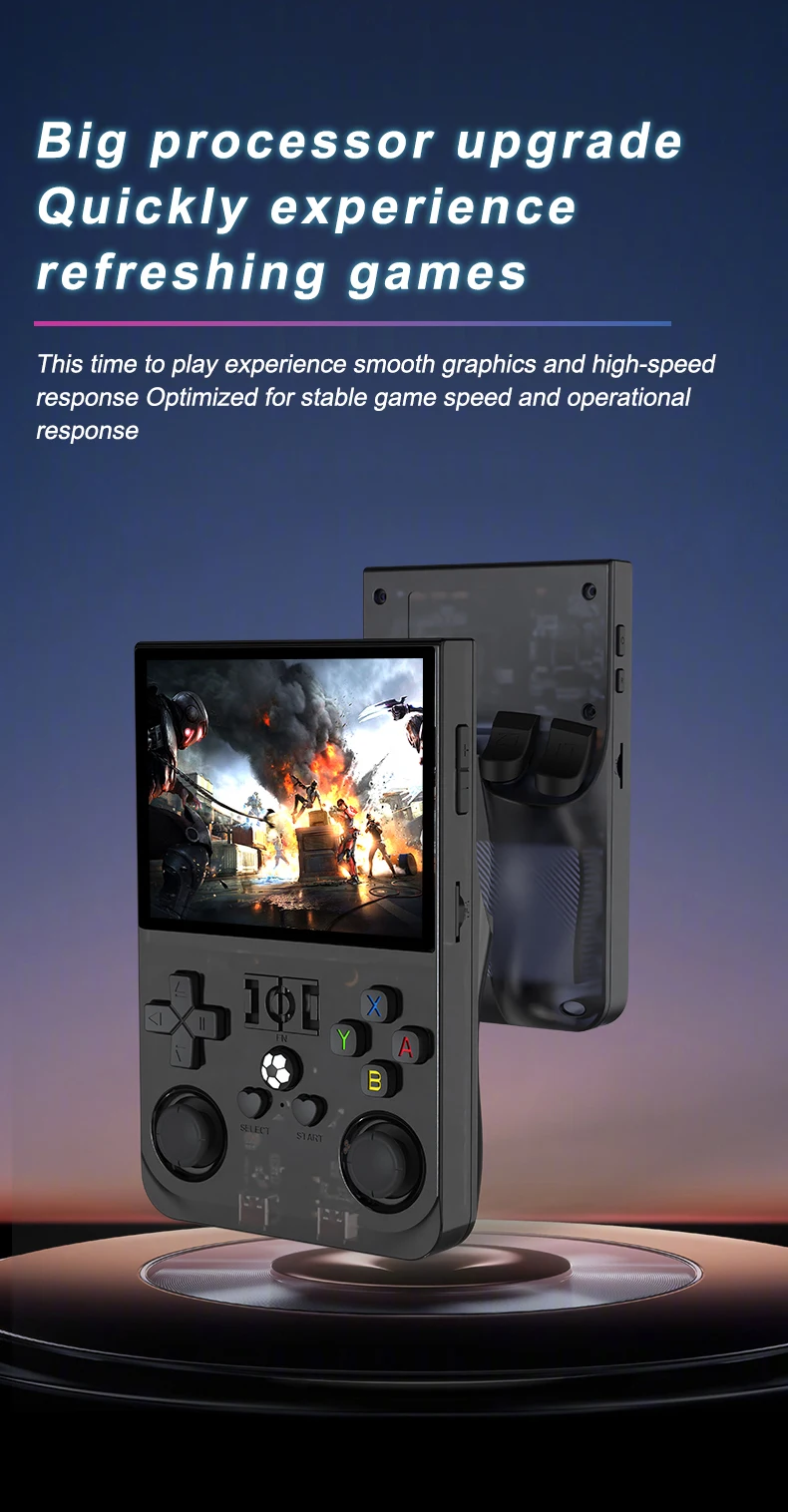 R36PRO Retro Handheld Video Game Console