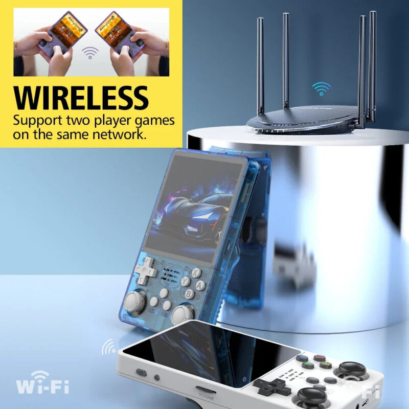 R36S Plus Wi-Fi Retro Game Console