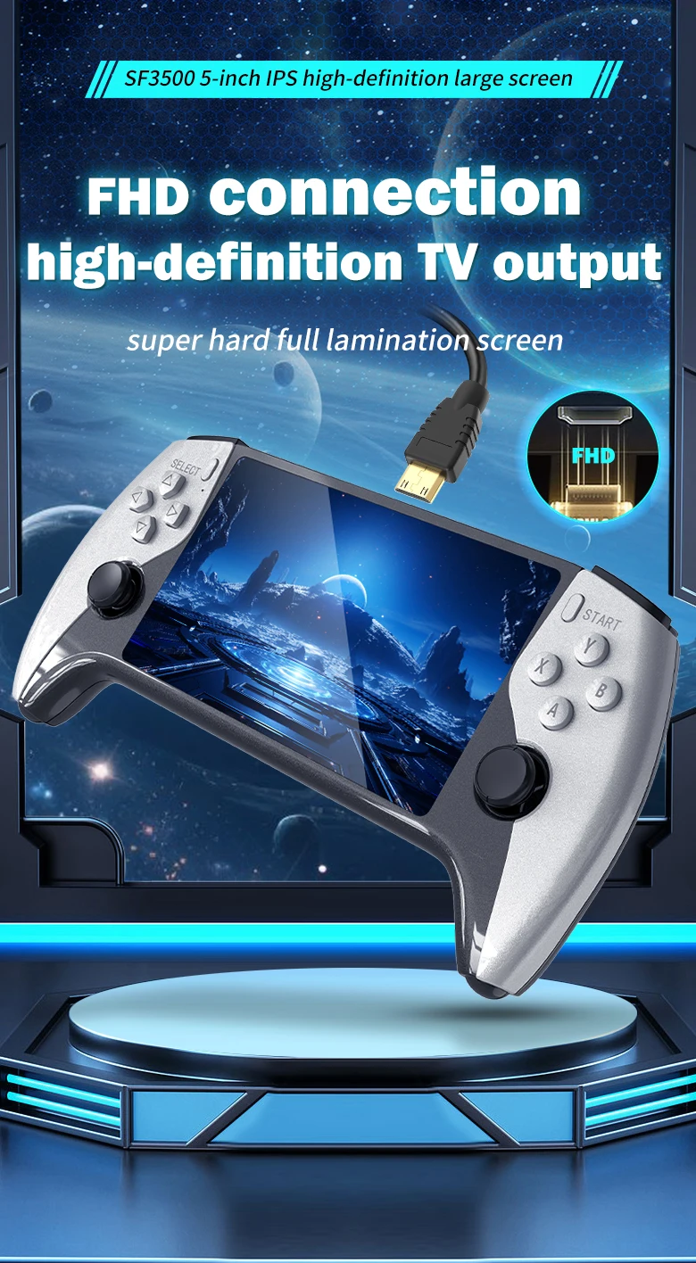 SF3500 Retro Handheld Game Console