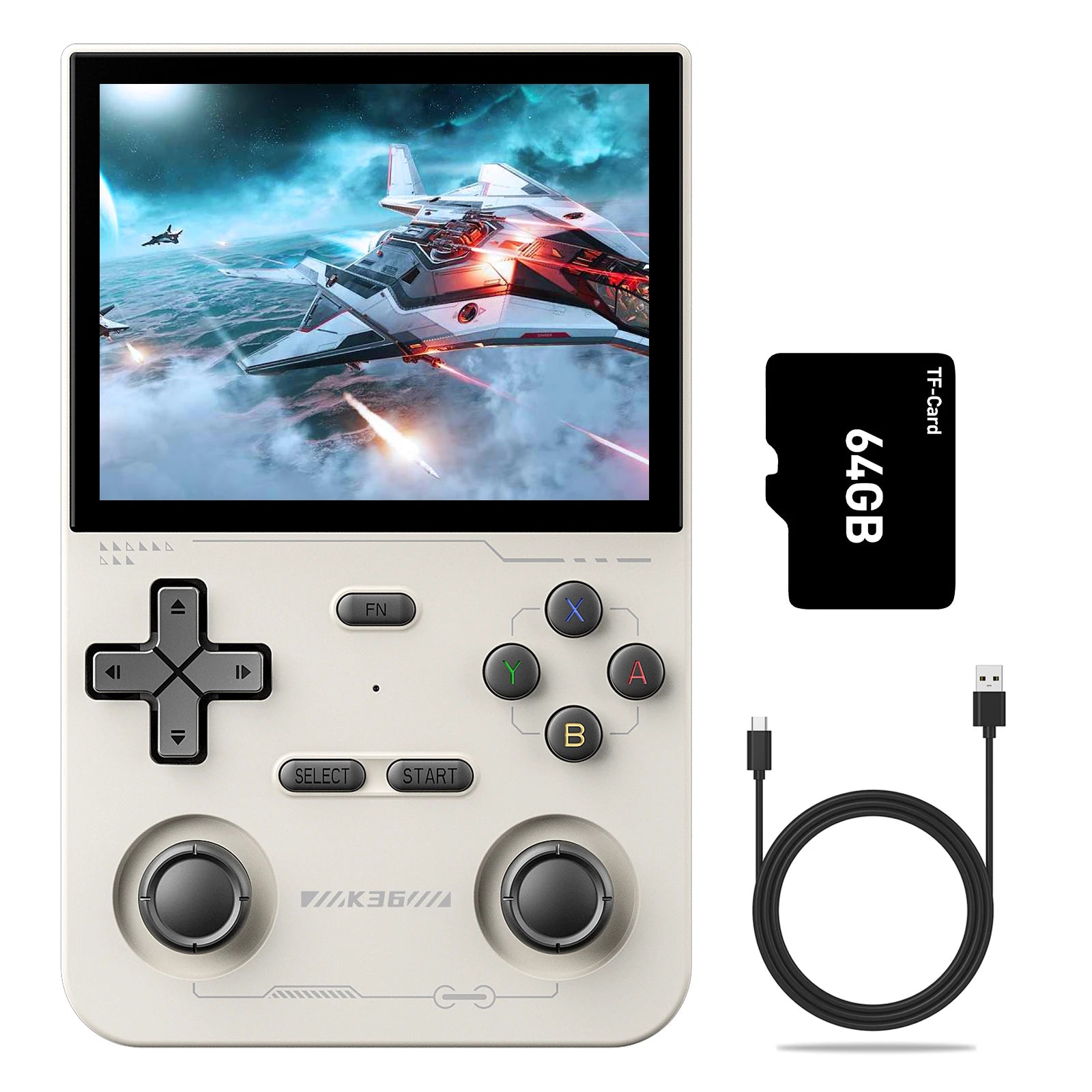 K36 Retro Handheld Game Console