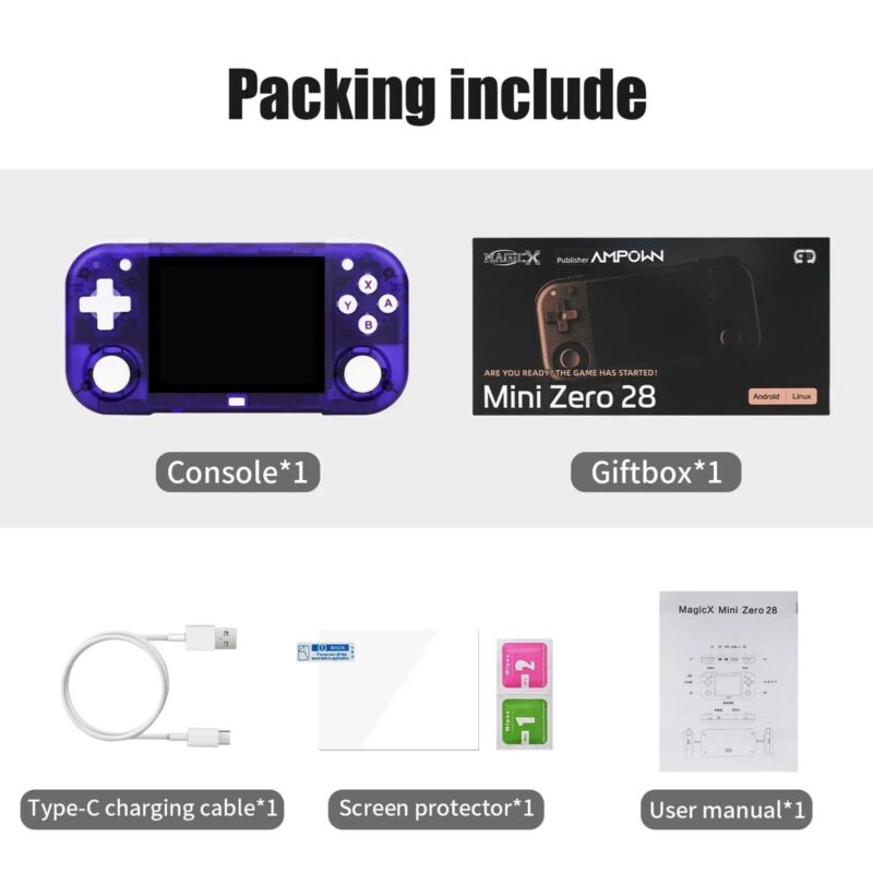 Zero 28 Mini Retro Game Console