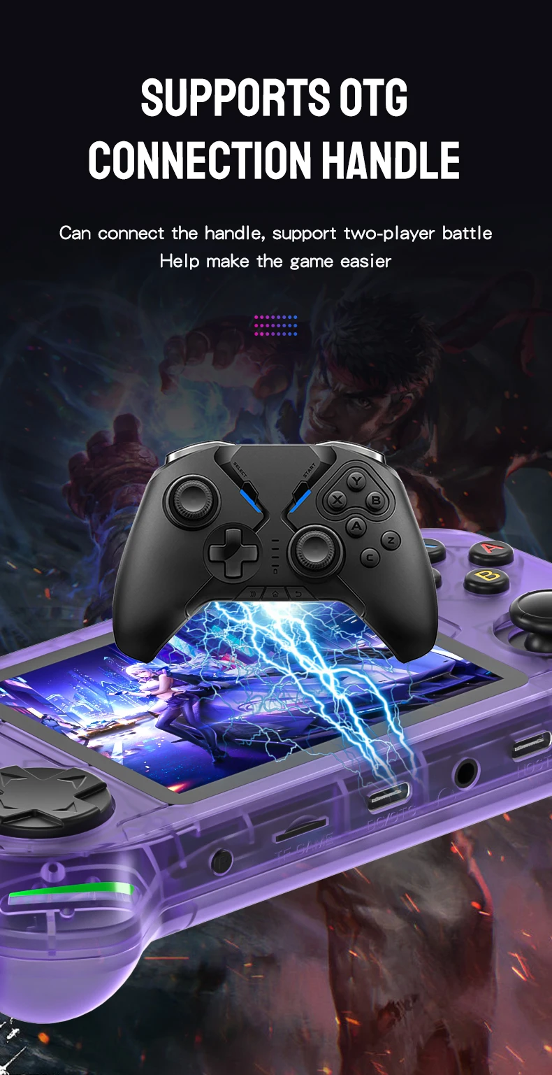 RX6H Retro Handheld Game Console