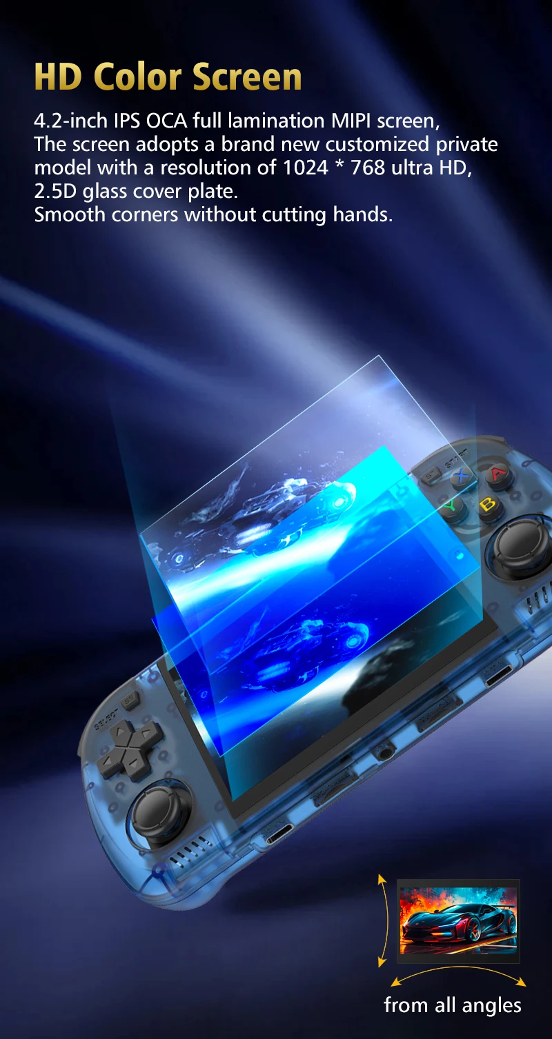 R36H Pro Max Retro Gaming Console