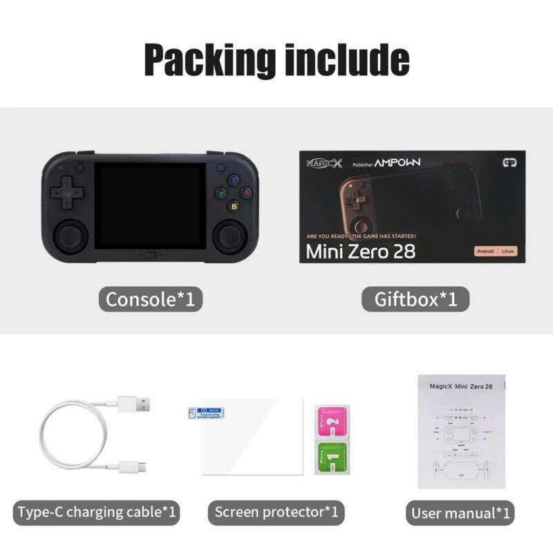 Zero 28 Mini Retro Game Console