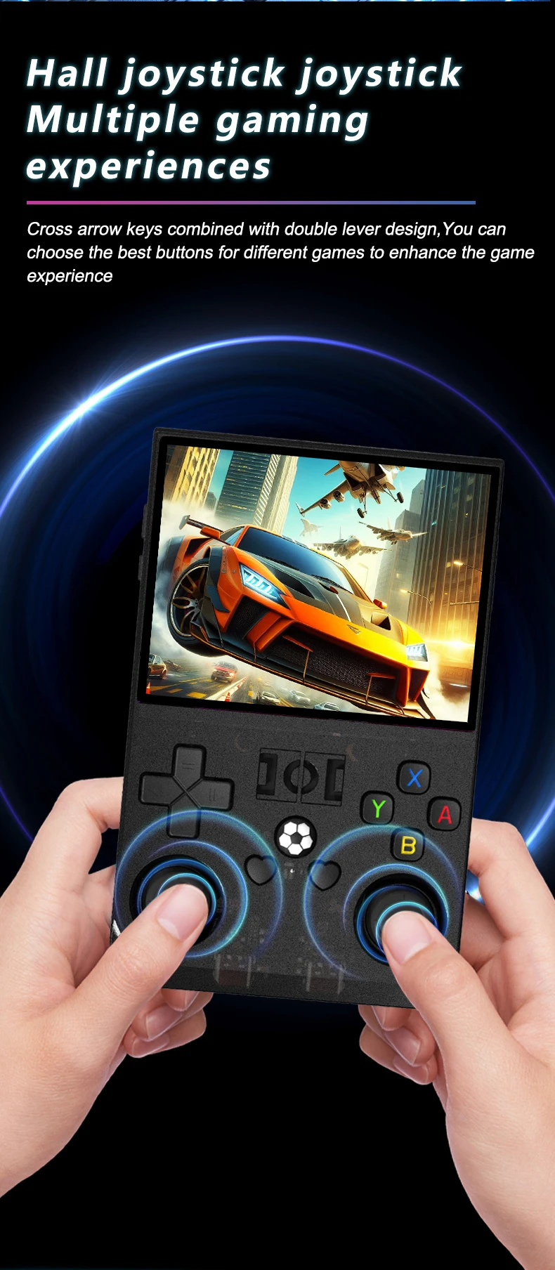 R36PRO Retro Handheld Video Game Console