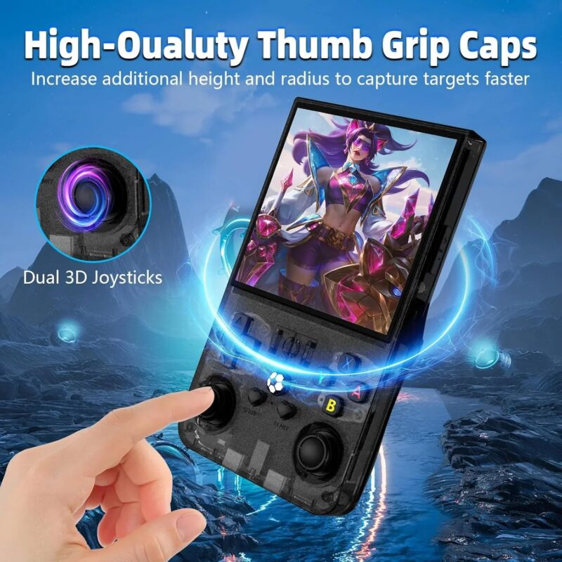R36 Max Retro Handheld Game Console
